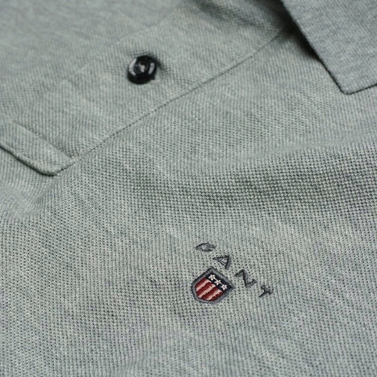 KOSZULKA POLO MĘSKA GANT ( SOLID PIQUE SS RUGGER ) Marka Gant