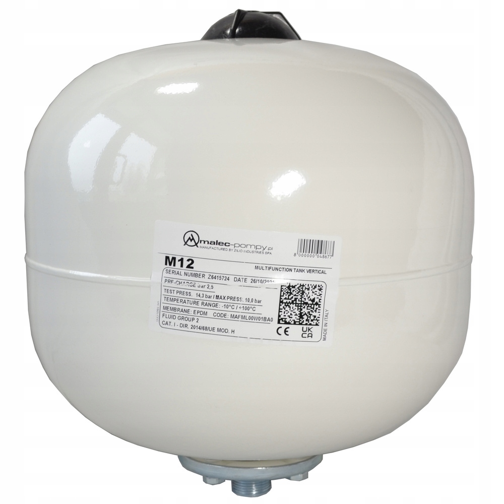 Membránová nádoba pro c.o. Imera M+ 12 L – do 10 barů