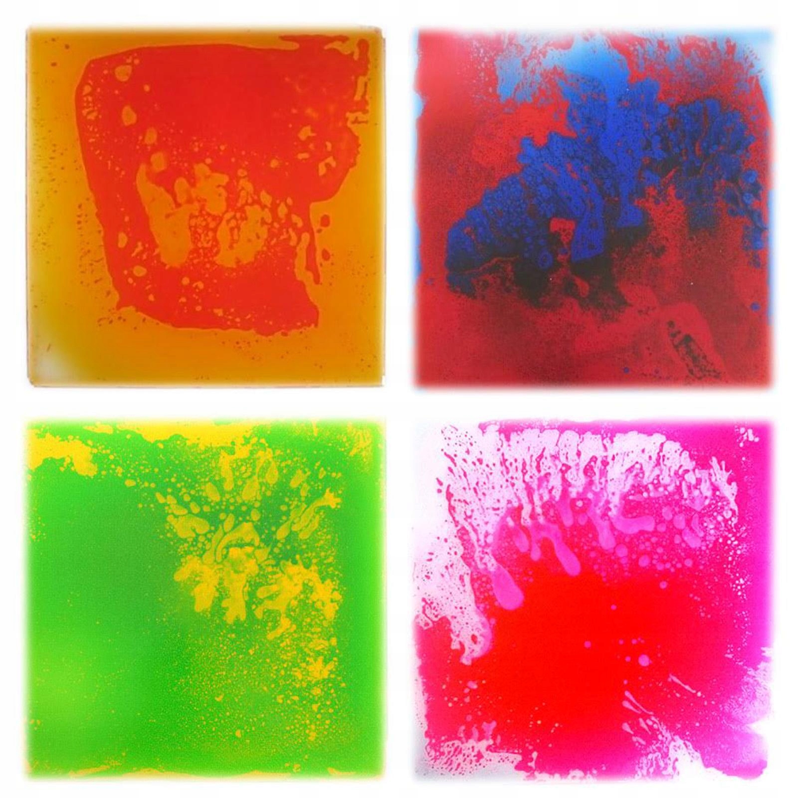 

Liquid Floor Panel sensoryczny 50x50cm Green/yello
