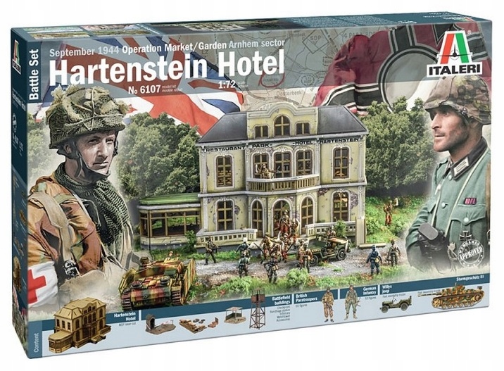 1:72 Battleset: Market Garden: Hotel Hartenstein
