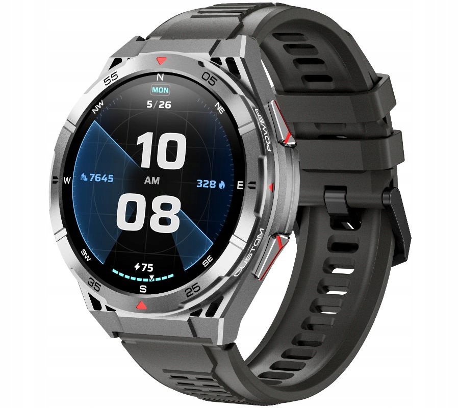 Športový Smartwatch Rubicon RNCF41 Gps Kompas Barometer Výškomer Bt