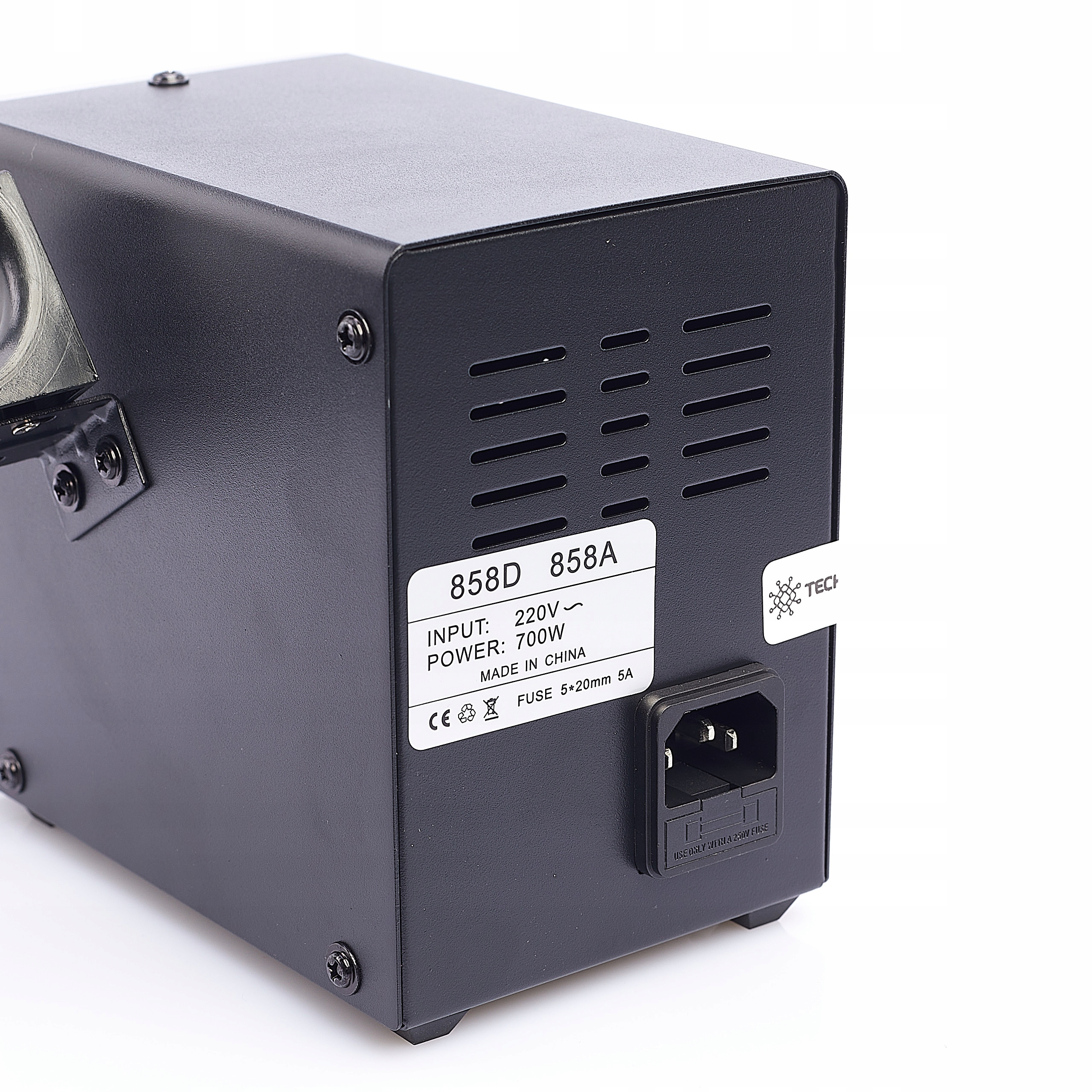 STACJA LUTOWNICZA SPAWARKA HOT-AIR 858D 100-500°C Moc 700 W