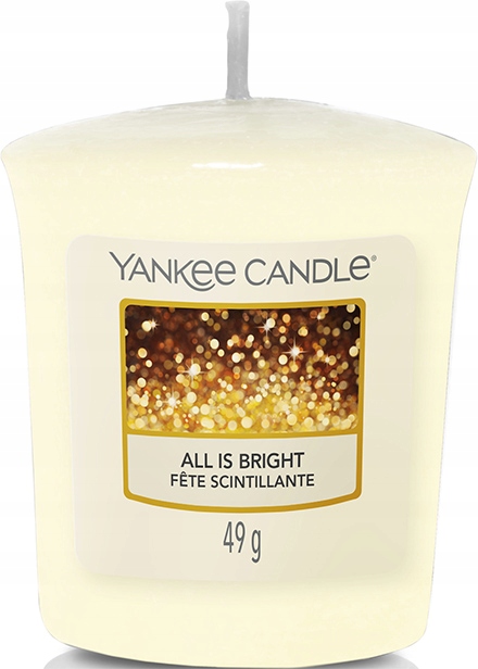 

Yankee Candle Świeczka Sampler All Is Bright 49g