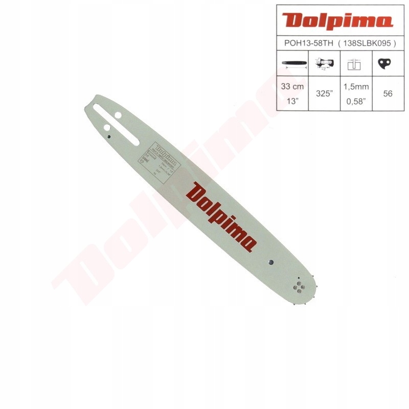 

Dolmar 109/110/111/112 Prowadnica 33CM 13'' 325