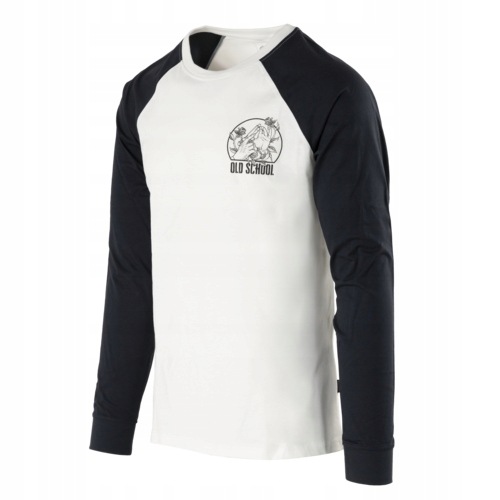 Tričko Helikon Long Sleeve Old School Bílá -3XL