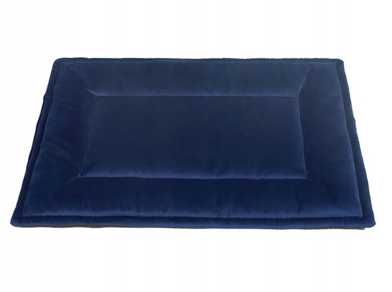 Levně Podložka Pro Psa Kočku Pelíšek Velvet Tmavě Modrá Mimiko Pets Velikost 70 X 50 CM