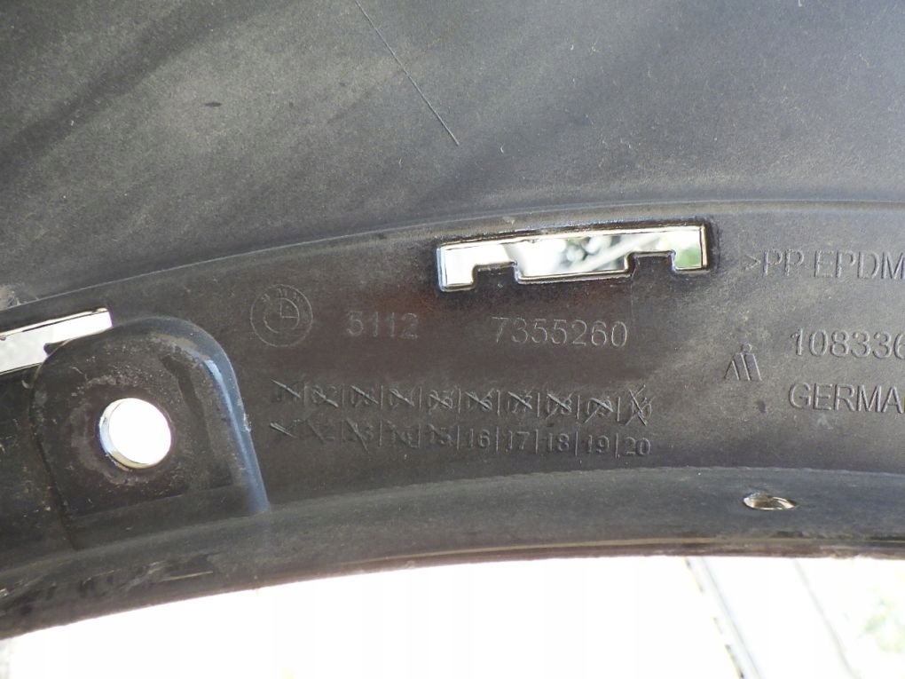 BMW X1 F48 15- bumper rear