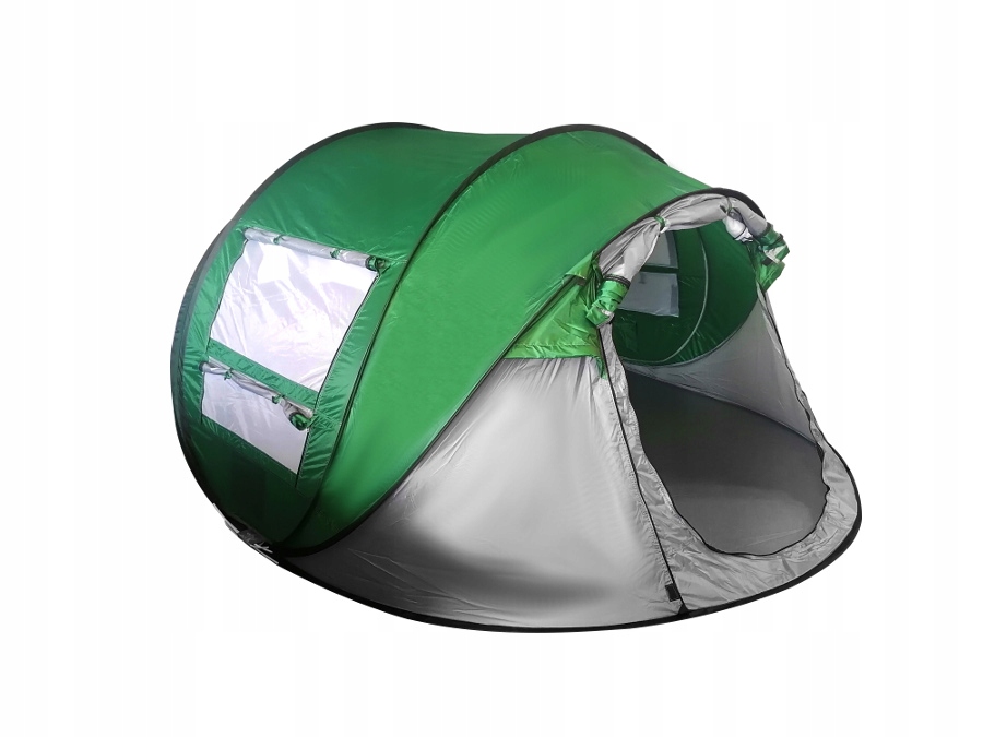 TURYSTYCZNY NAMIOT SAMOROZKŁADAJĄCY DUŻY 2 WEJŚCIA Wodoodporność poniżej 1500 mm