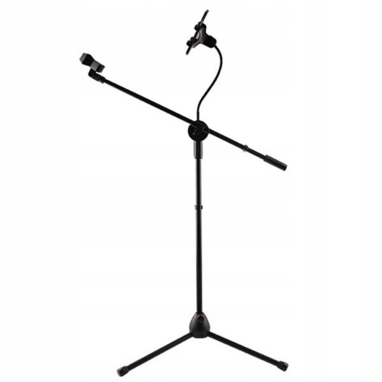 Statyw mikrofonowy z uchwytem na telefon smartfon Kaline MS101