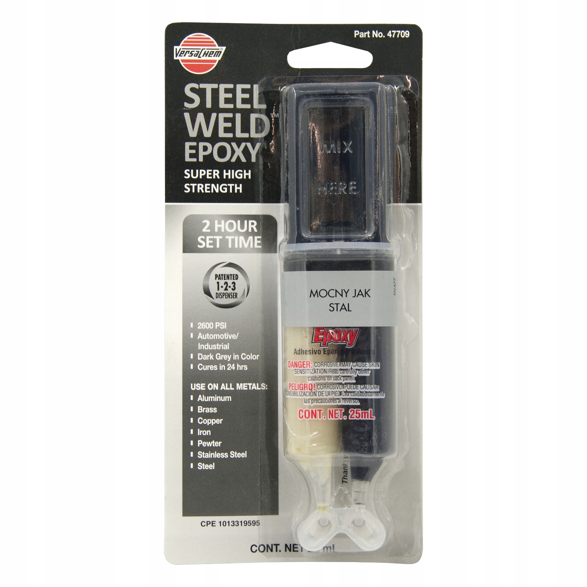 KLEJ DO STALI PŁYNNY METAL STEEL WELD DO METALU