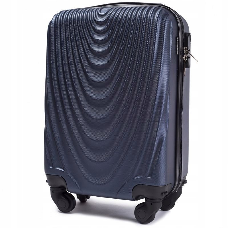 Walizka Wings Kabinowa Mała Xs 304 Falcon 18" 28L Abs Blue