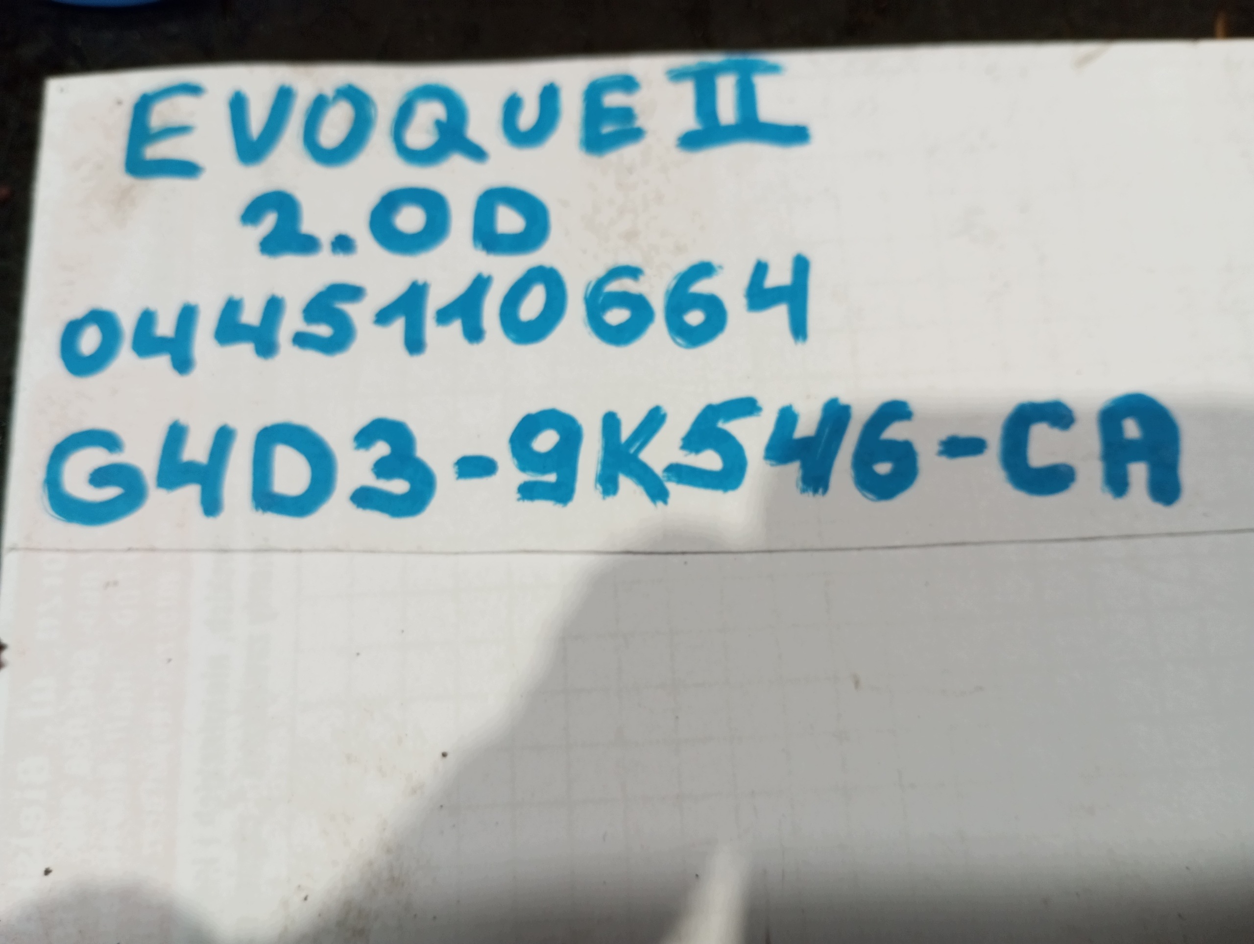 Einspritzdüse Pumpe-Düse-Einheit Einspritzdüse LAND ROVER RANGE EVOQUE II G4D3-9K546-CA