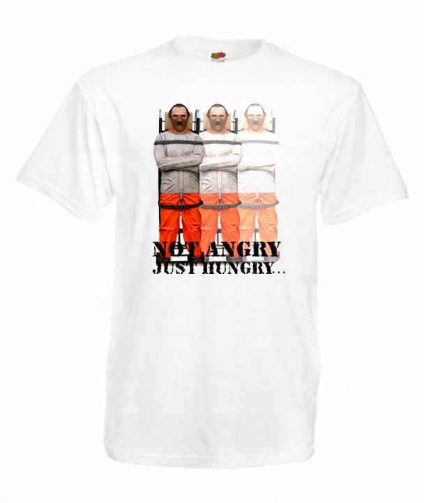 

XL Koszulka Męska Hannibal Lecter Kanibal Wzory