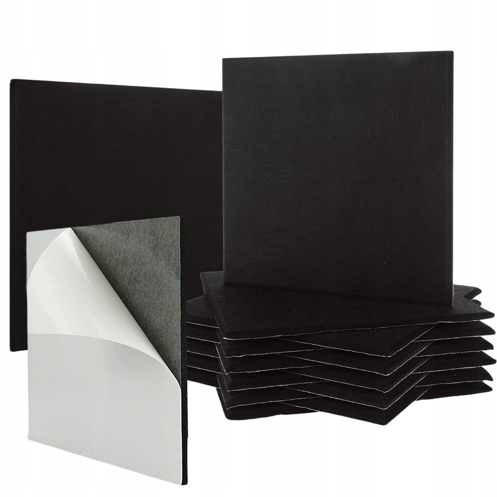 Akustická Pěnová Tlumící Podložka Pro Panel 24 Ks, Hráčský Pokoj 30X30X0.9 CM