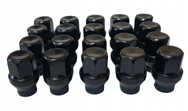 Гайки з направляючою 12x1, 25 кл. 19 Чорний ЄС 20