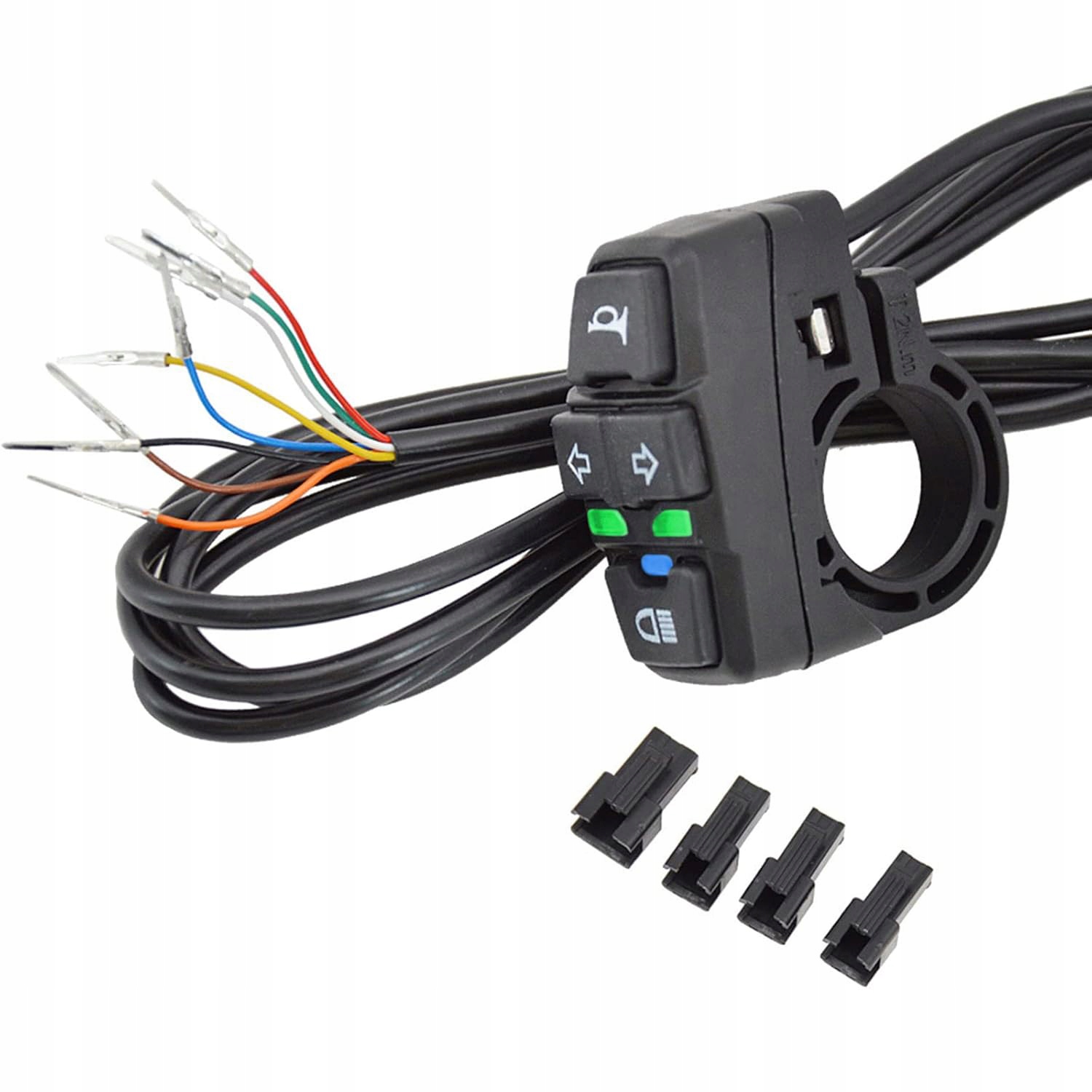 Przełącznik 3W1 Motocykl Skuter Quad Kierownica 22MM Plastik