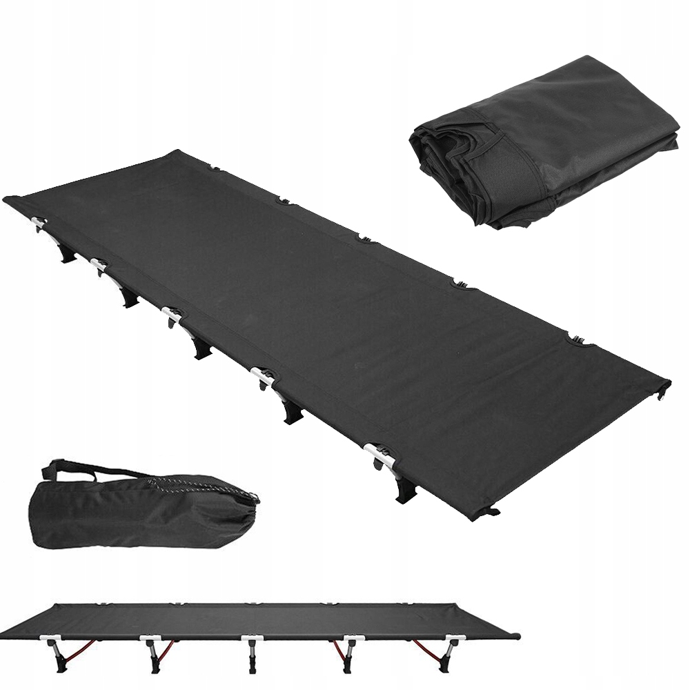 Turistická Poloviční Postel Skládací Lehátko Lehké 190x66x14,5 cm
