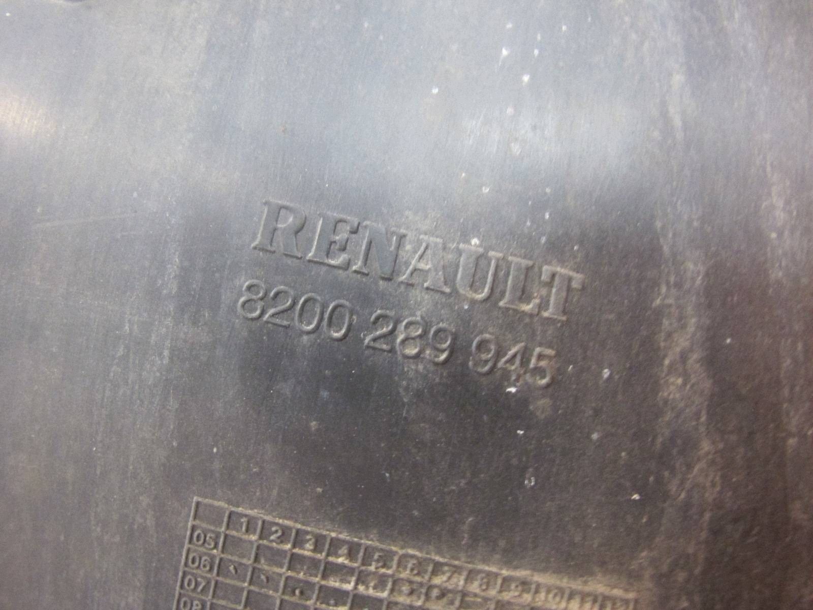 RENAULT CLIO 3 III 05- mudguard left front part front rear KOMPLET