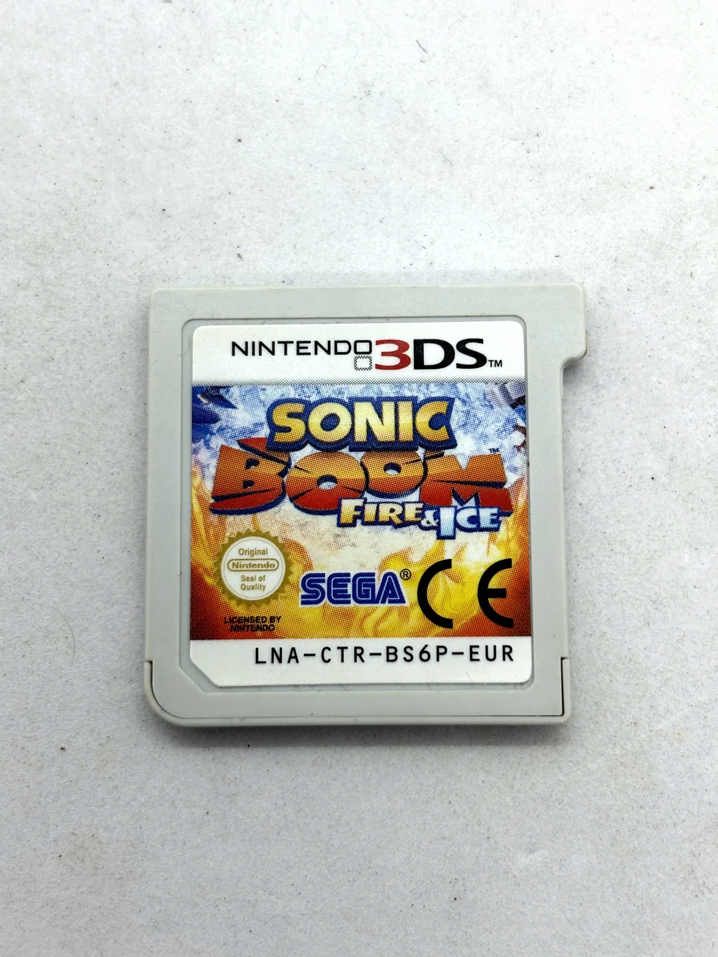 Sonic Boom Fire & Ice Nintendo 3DS (sama gra)