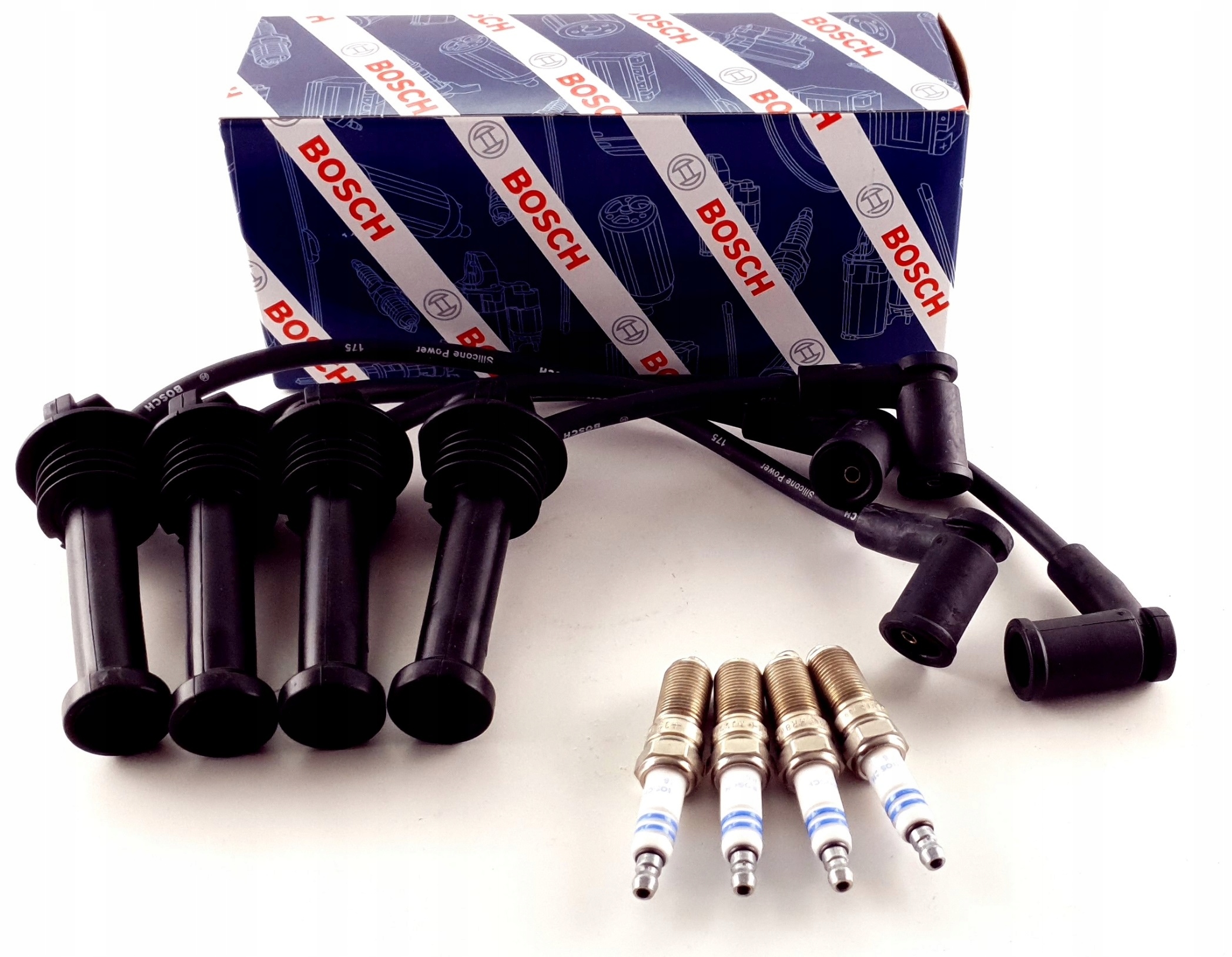 

Bosch Kable Zapłon +świece Ford Focus II C-max 1.6