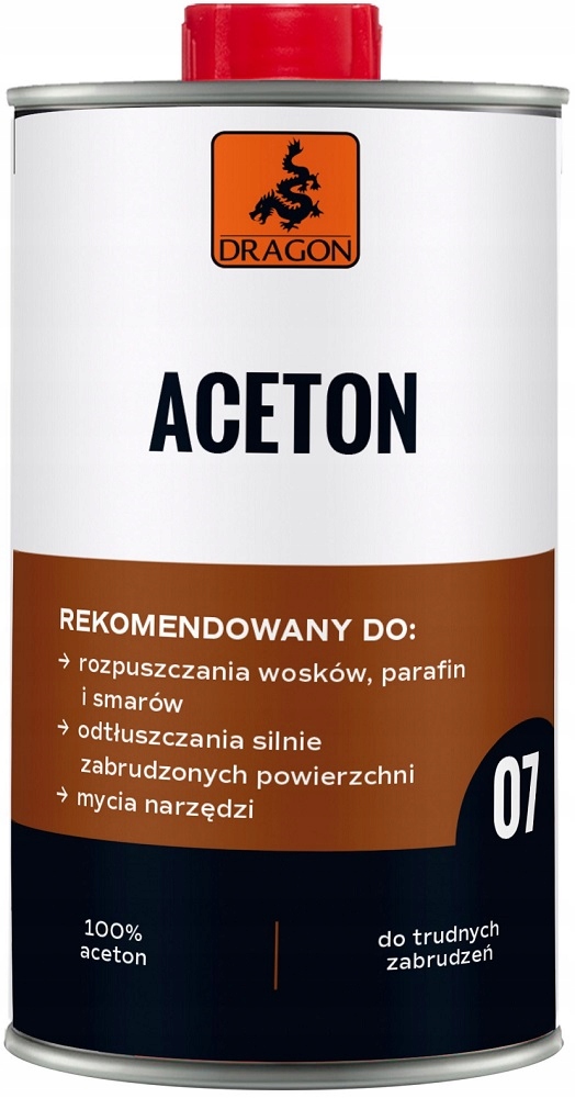 MAS24 ACETON TECHNICZNY 100% DRAGON 500ml DAC500ME