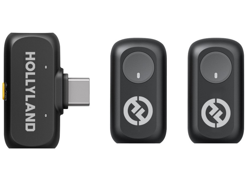 System bezprzewodowy Hollyland Lark A1 Mini Duo Usb-c Szary