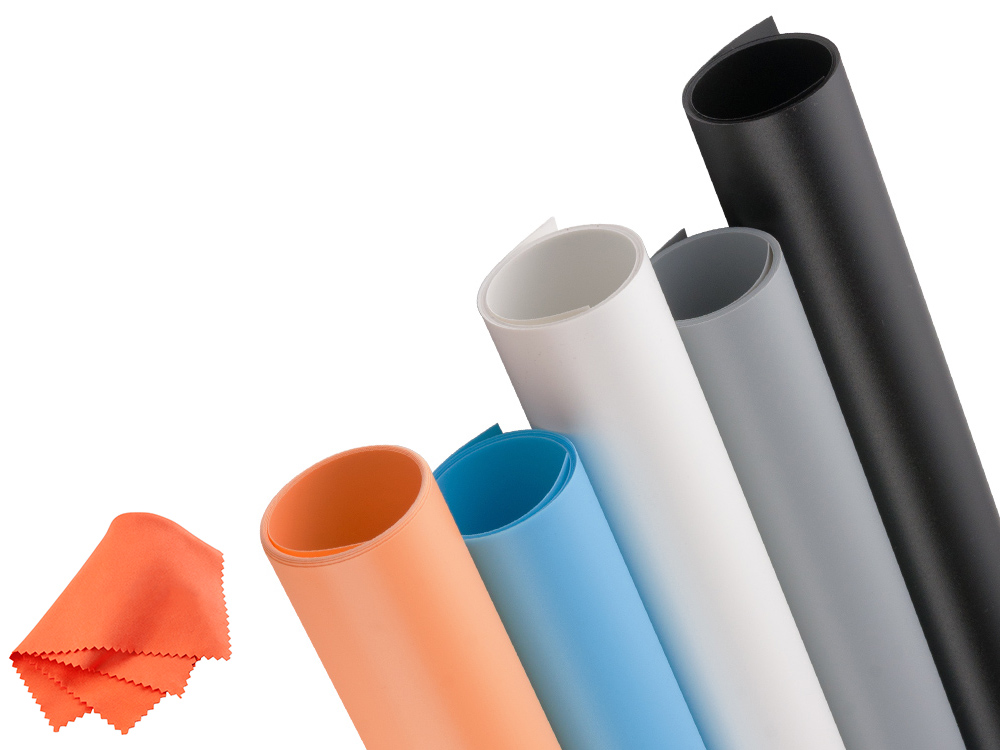 Pvc fotografické pozadí FreePower 70 x 140 cm, 5 barev