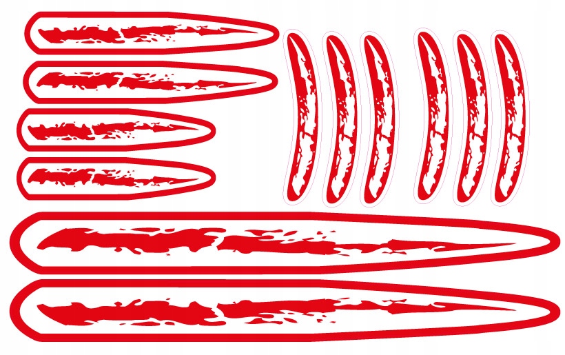 Naklejki na rower Infectus odbl