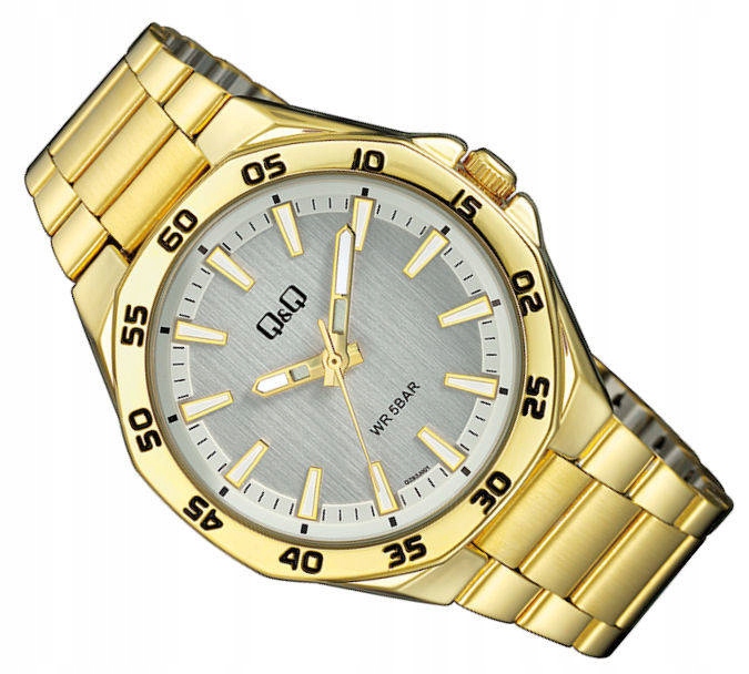 Pánské Zlaté Elegantní Sportovní Hodinky QZ82-001