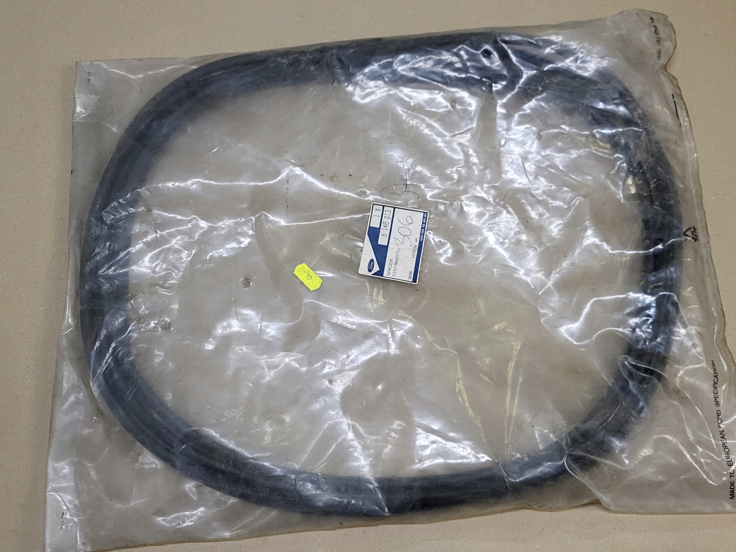 gasket windows CZOLOWEJ front FORD TRANSIT MK3 3 III new