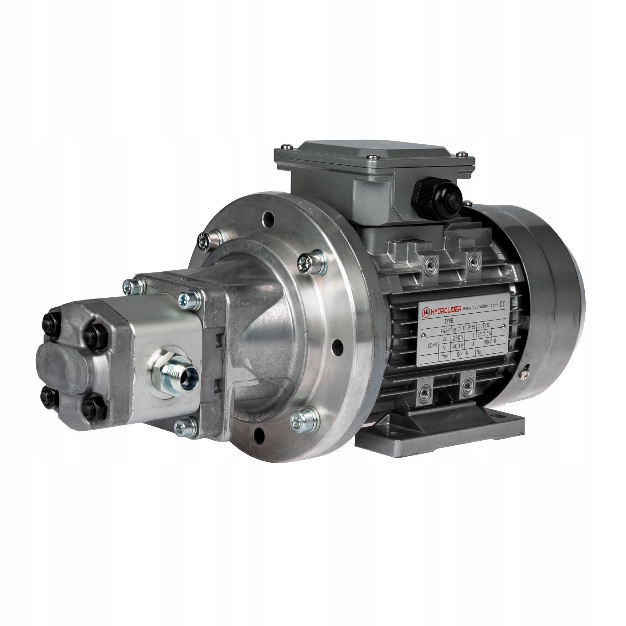 

Pompa 2,48L Silnik 380V 0,75kW 13MPa Hydrolider