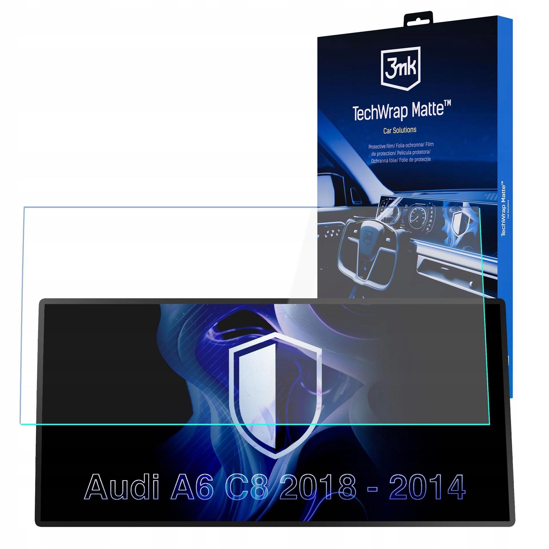 Fólie na displej navigace pro Audi A6 C8 2018-24 3mk TechWrap