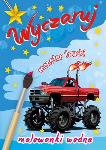 

Wyczaruj Monster Trucki Wodne Malowanie
