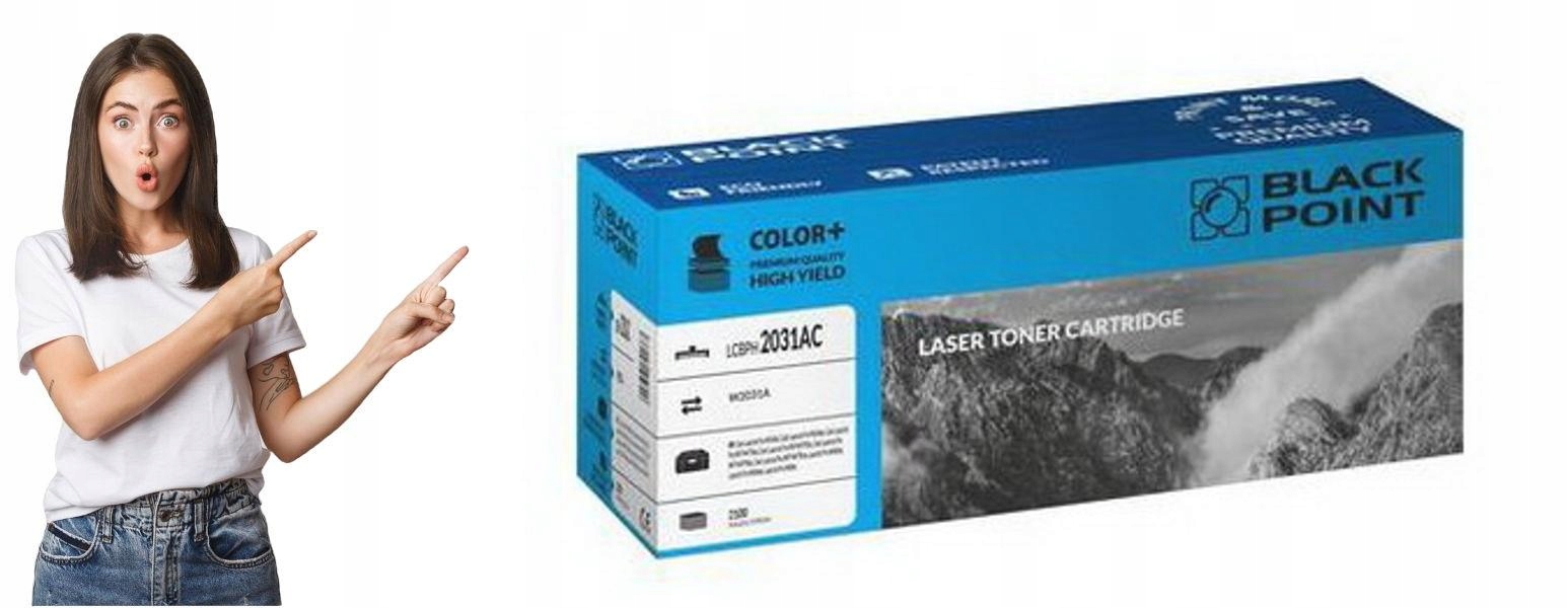 Toner niebieski, zamiennik Black Point Hp 415A