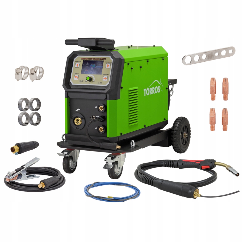Migomat Torros Mig 200 Double Pulse LCD (M2012), synergia, Mig/mag-mma-tig
