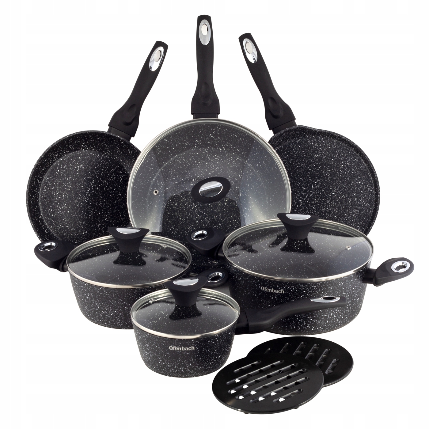 Hrnce Set Hrnce Pánev Sada Indukční Sada