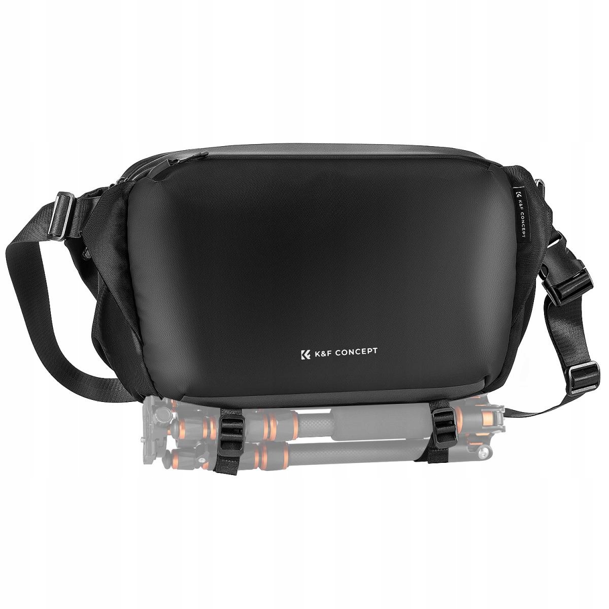 Fotografická taška K&f Concept Urban Wander Sling 12 l černá