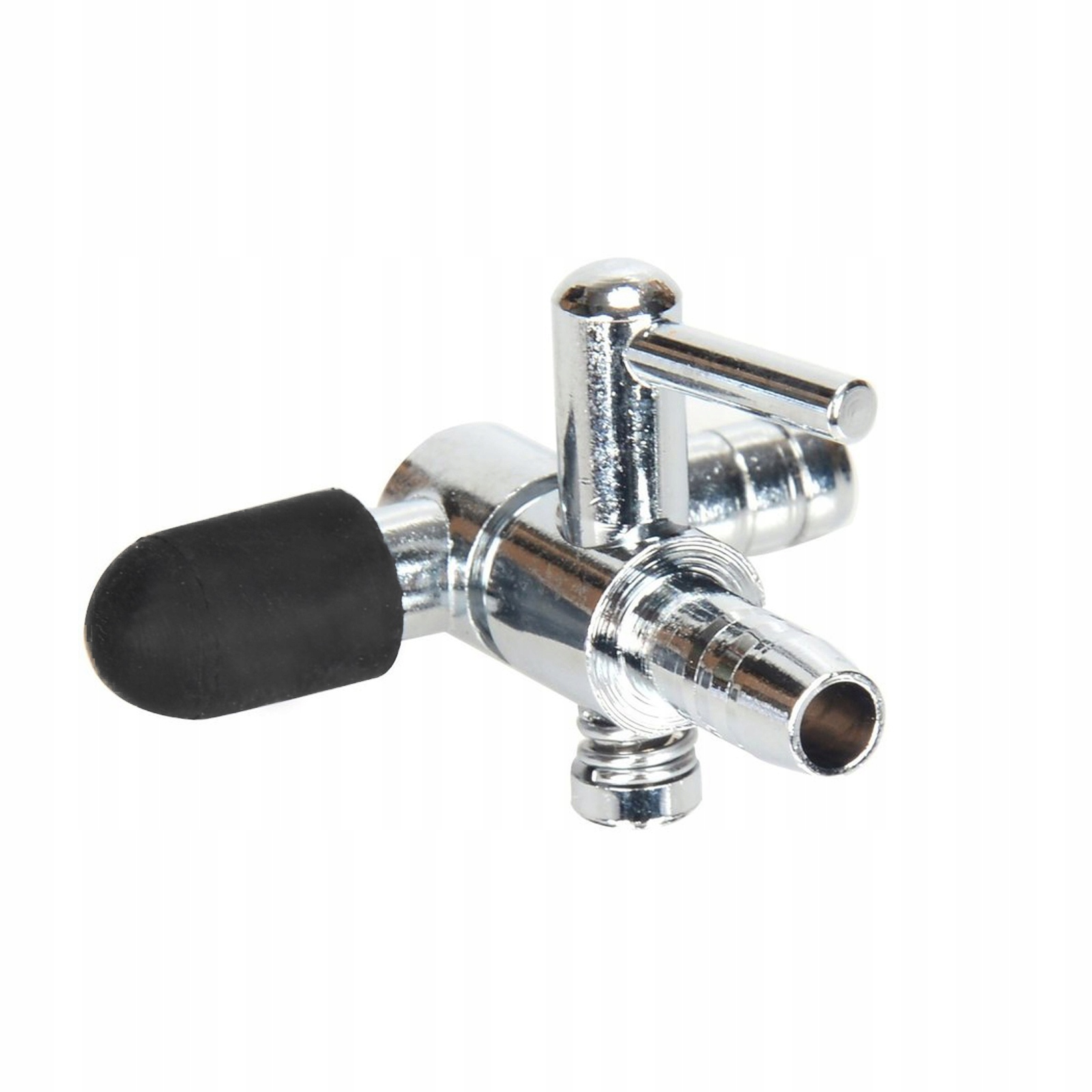 

Metalowy Trójnik Z Zaworkiem Na Wężyk 6MM