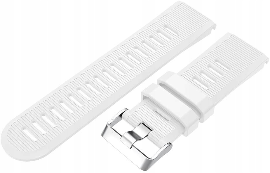 BIAŁY Silikonowy Pasek Garmin FENIX 7X Solar Kolor biały