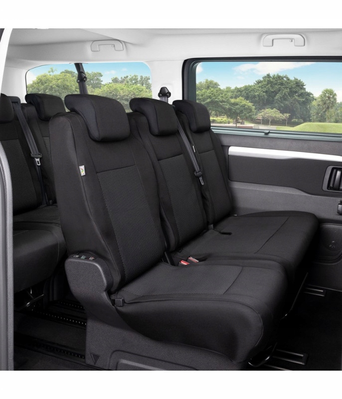 Presné autopoťahy Toyota ProAce 2016- (3 operadlá 2 sedadlá)