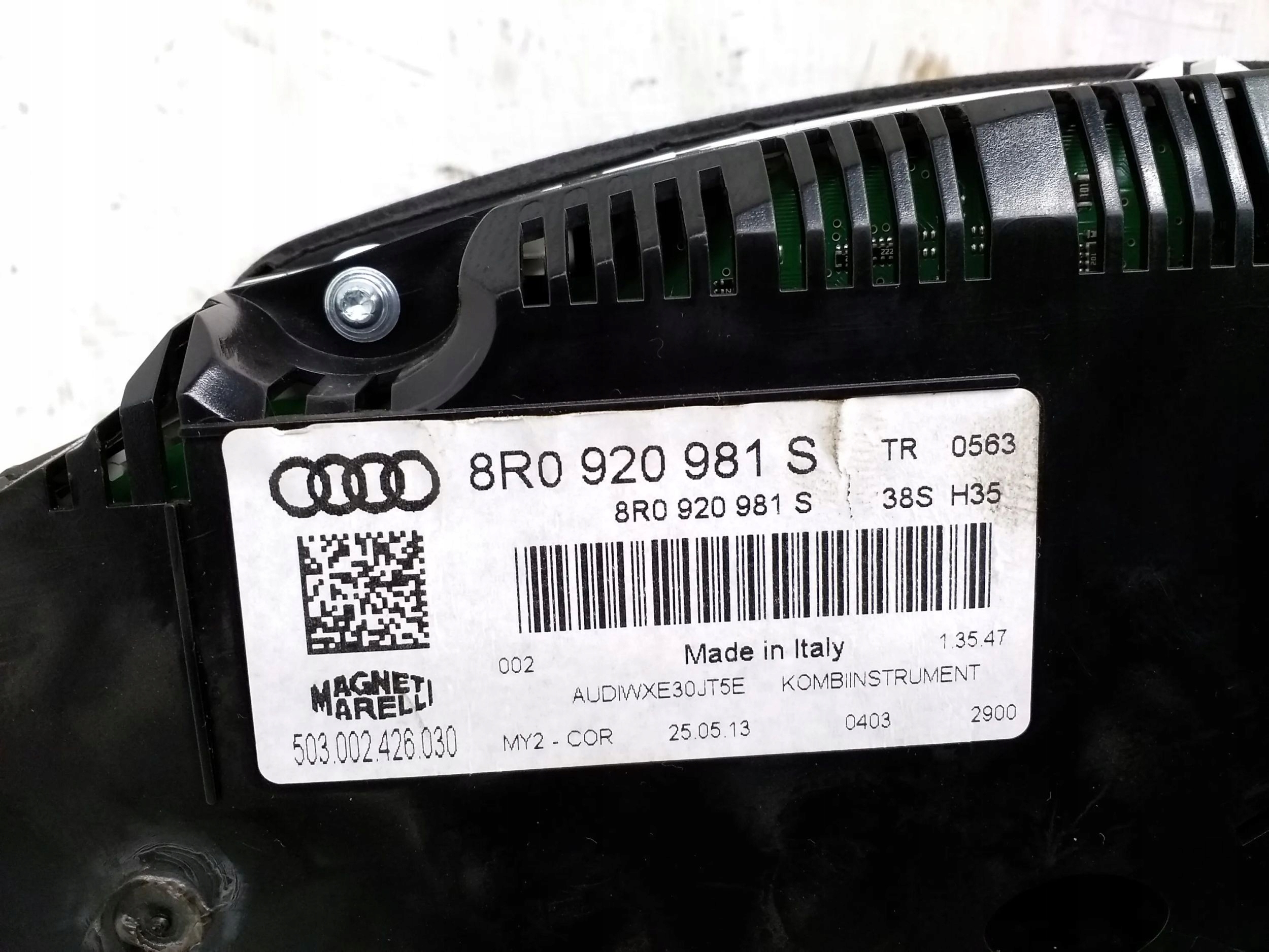 Audi Q5 SQ5 2013 спидометр /
