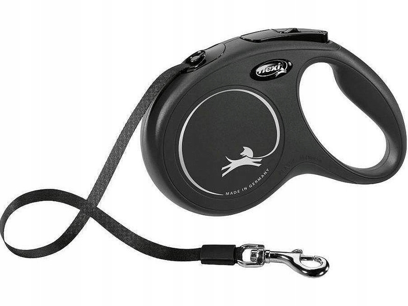 

Smycz Flexi New Classic M (5 m 25 kg) Czarny