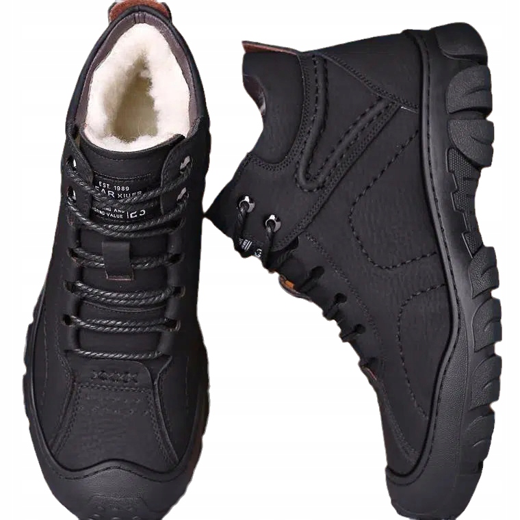 BUTY MĘSKIE CIEPŁE ZIMOWE OCIEPLANE ŚNIEGOWCE39-44 Kod producenta 556555566