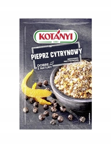 Levně 10 x Kotanyi Citronový pepř směs koření 20 g