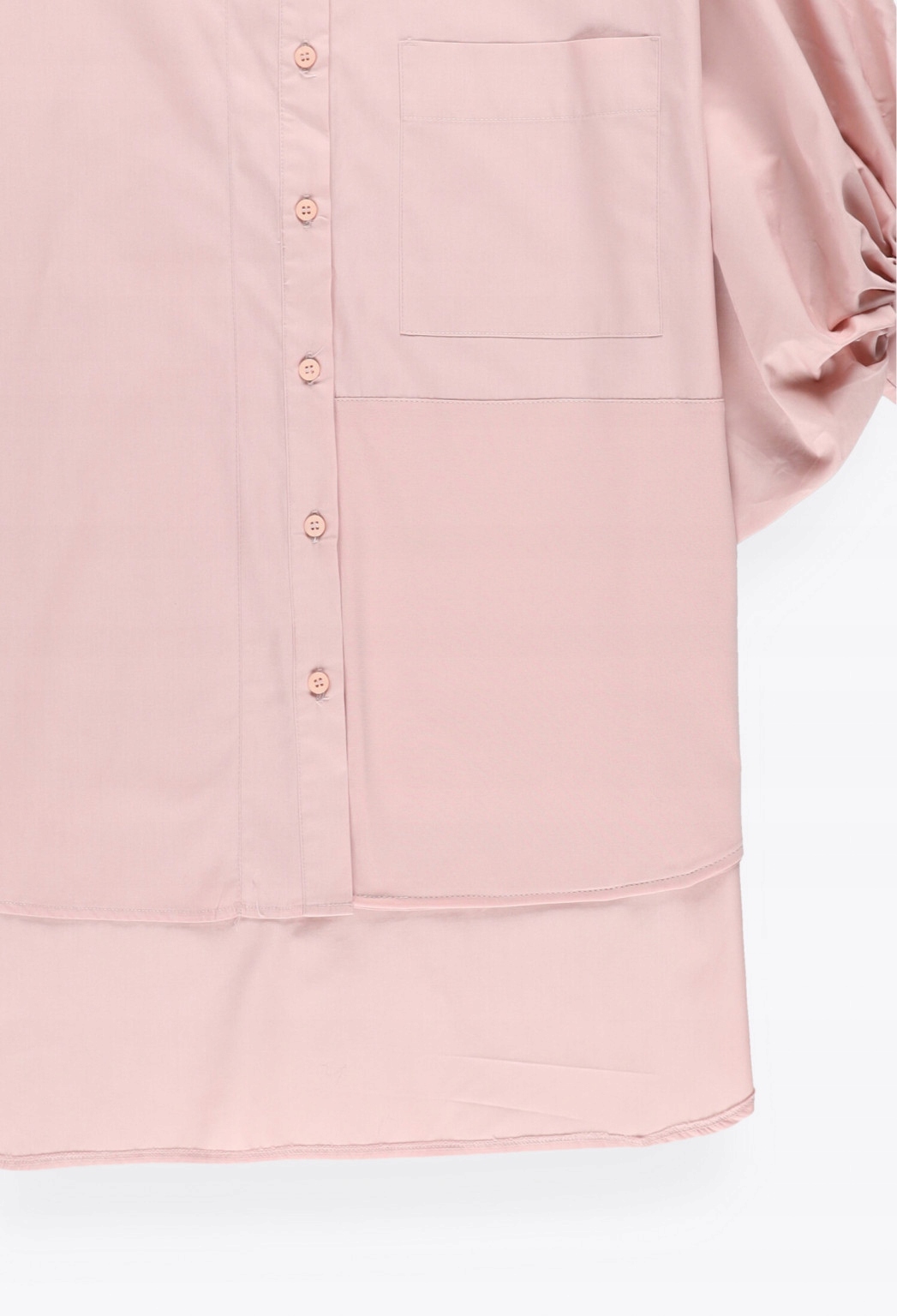 RÓŻOWA KOSZULA OVERSIZE SJ7 XXH__XXXS Rozmiar 3XS