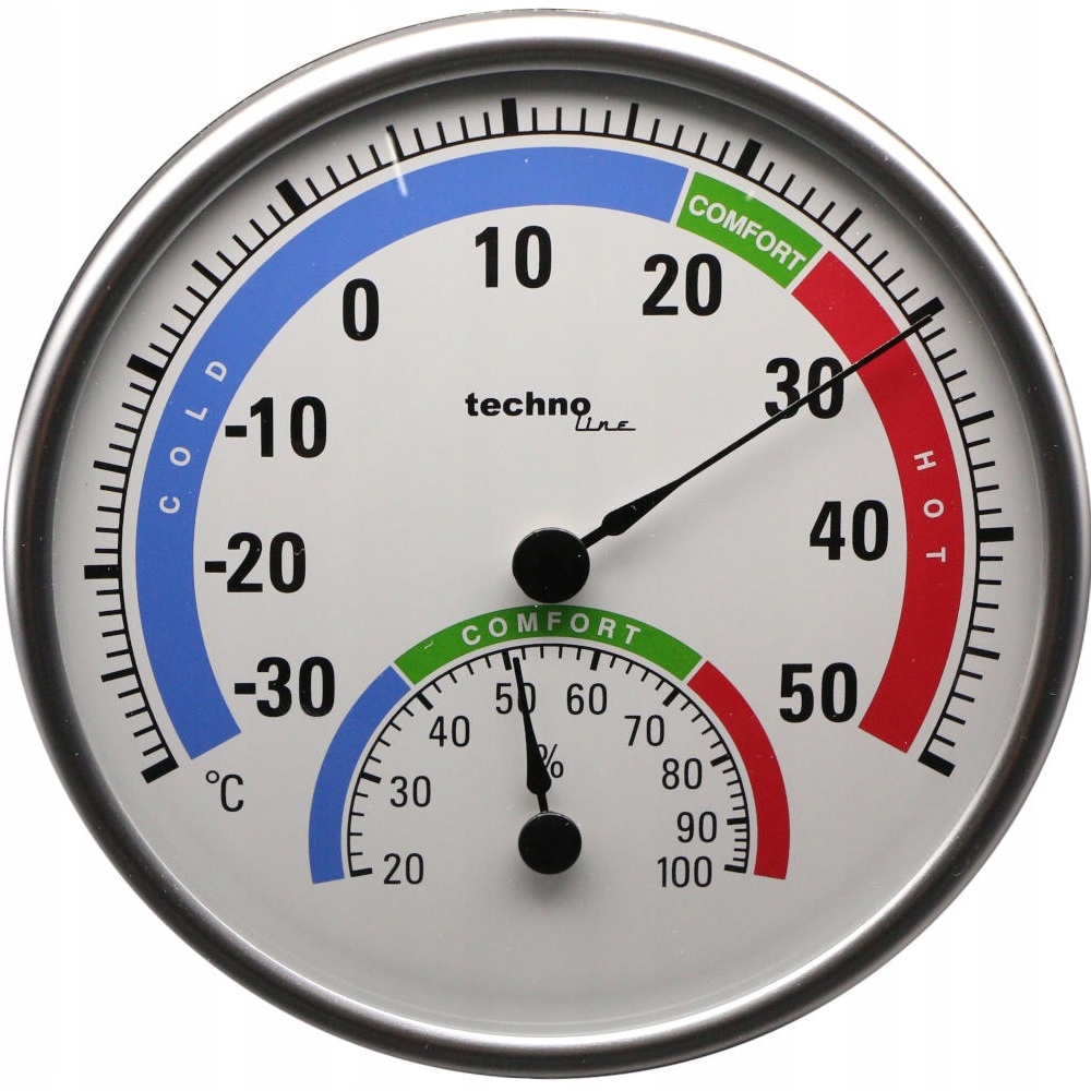 TECHNOLINE GERMANY Termometr higrometr pokojowy wewnętrzny dokładny