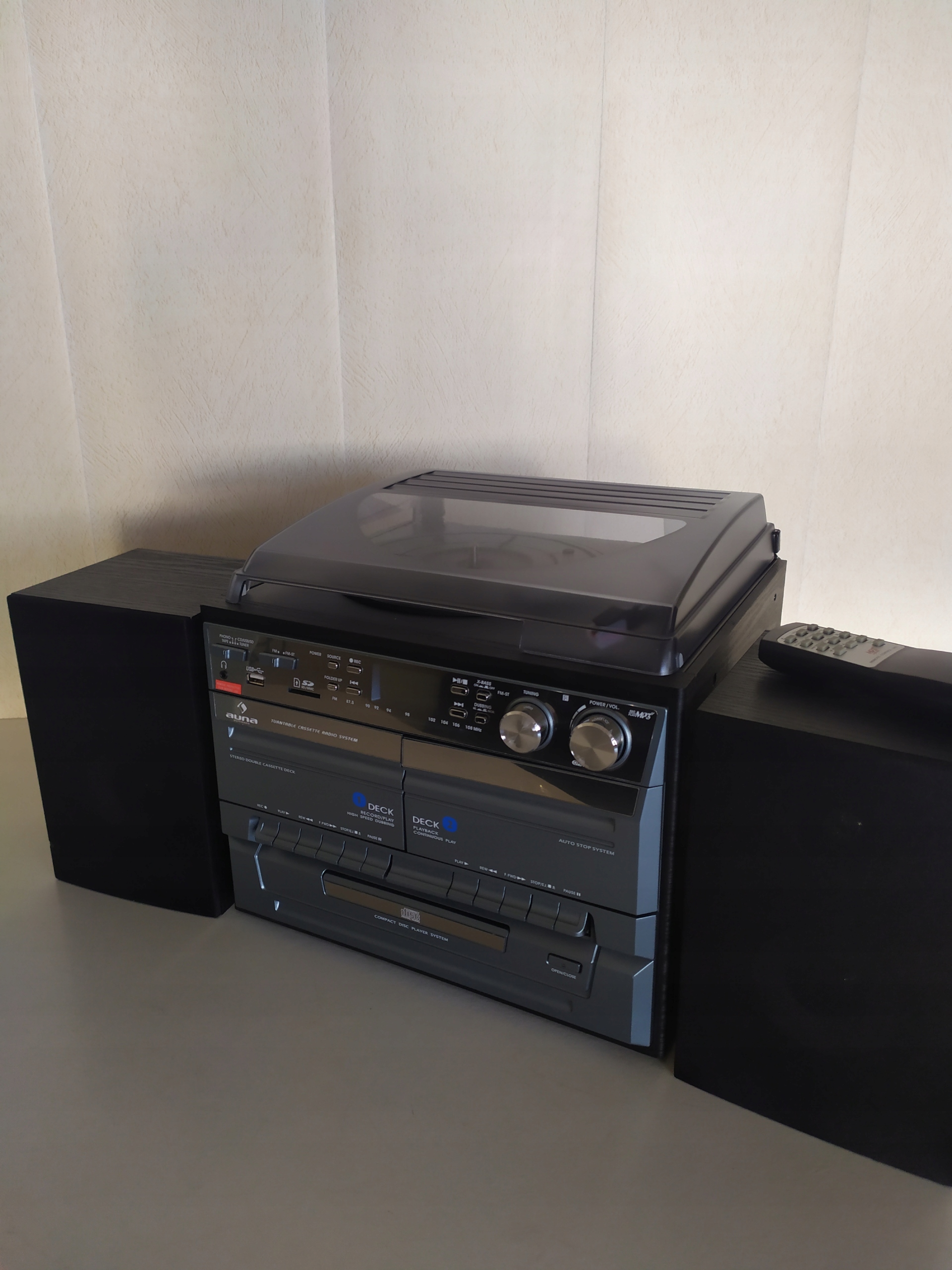 Wieża stereo CD FM USB TAPE Marka Auna