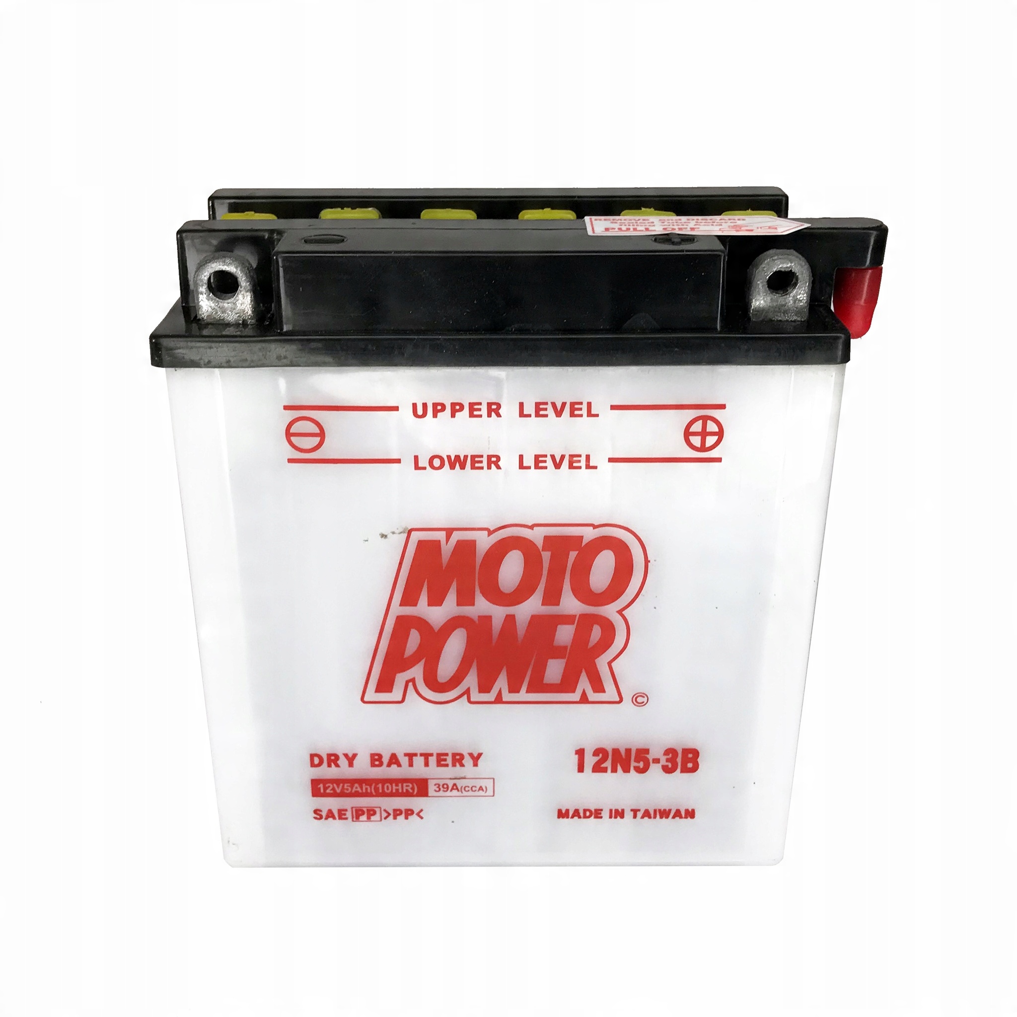 

Motocyklowy akumulator 5Ah 12N5-3B Motopower