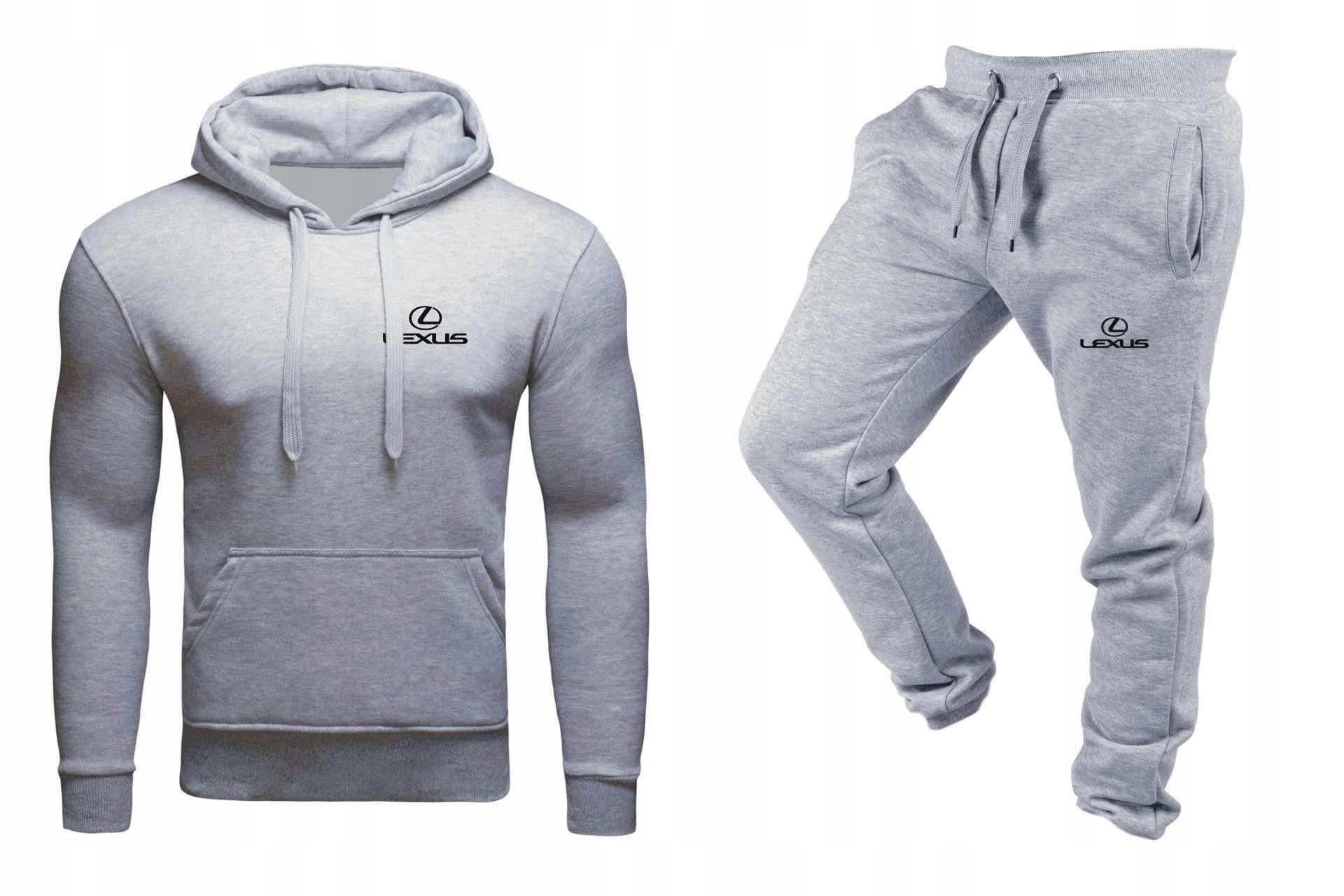 Pánská Teplákovka Tepláková Souprava Lexus Šedá L