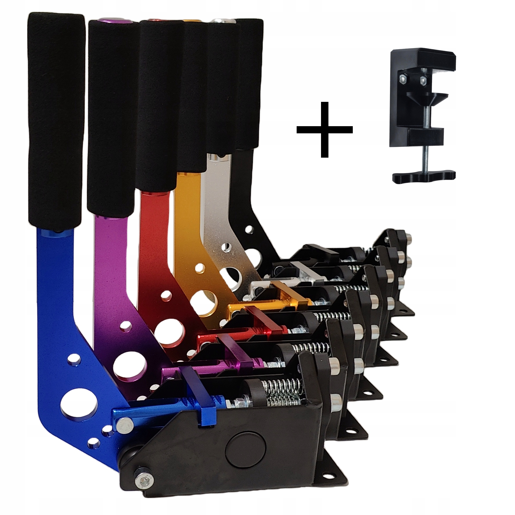 Hydrolapa pro Pc, ruční brzda, hydro, SimMasters (s upevněním k psacímu stolu)